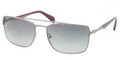 Prada Sunglasses PR 50QS LAI2D0 Brushed Gunmetal 58-18-140
