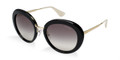 Prada Sunglasses PR 16QS 1AB0A7 Black 55-21-135