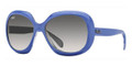 Ray Ban Sunglasses RB 4208 61038G Top Wisteria On Transparent 55-14-135