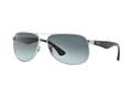 Ray Ban Sunglasses RB 3502 019/71 Matte Silver 61-14-135
