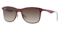 Ray Ban Sunglasses RB 3521 162/13 Matte Red 52-18-140