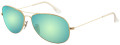 Ray Ban Sunglasses RB 3362 112/19 Matte Gold 59-14-135
