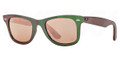 Ray Ban Sunglasses RB 2140F 6109Z2 Metallic Green 52-22-150