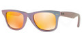 Ray Ban Sunglasses RB 2140F 611169 Metallic Oil 52-22-150
