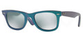 Ray Ban Sunglasses RB 2140F 611330 Metallic Azure 52-22-150