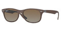 Ray Ban Sunglasses RB 4207 6033T5 Matte Brown 52-17-145