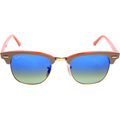 Ray Ban Sunglasses RB 3016 110116 Top Beige On Orange/Arista 49-21-140