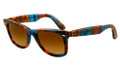 Ray Ban Sunglasses RB 2140 110885 Havana Blue Orange 54-18-150