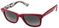 Ray Ban Sunglasses RB 2140 111871 Red Texture 54-18-150