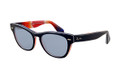 Ray Ban Sunglasses RB 4169 107862 Top Black On Blue 53-18-140