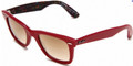 Ray Ban Sunglasses RB 2140 109151 Top Red On Texture 50-22-150