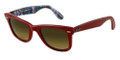Ray Ban Sunglasses RB 2140 113385 Red Texture 50-22-150