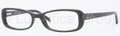 Anne Klein 8107 Eyeglasses 147 Blk (5116)