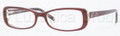 Anne Klein 8107 Eyeglasses 262 Dark Burg-Tortois (5116)