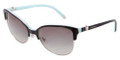 Tiffany Sunglasses TF 4080 80553C Black Blue 57-18-140