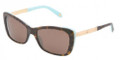 Tiffany Sunglasses TF 4075B 81343G Havana Blue 56-17-140