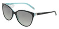 Tiffany Sunglasses TF 4089B 80553C Black Blue 58-16-140