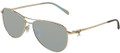 Tiffany Sunglasses TF 3044 602164 Pale Gold 58-14-140