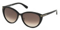 Tom Ford Sunglasses FT0345 01B Shiny Black   57-16-140