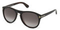 Tom Ford Sunglasses FT0347 01V Shiny Black   56