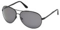 Tom Ford Sunglasses FT0035 02D Matte Black  62-12-130