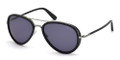 Tom Ford Sunglasses FT0341 14V Ruthenium  55-17-140