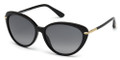 Tom Ford Sunglasses TF 0293 01B Black 59-15-135