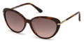 Tom Ford Sunglasses TF 0293 52F Havana 59-15-135