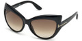 Tom Ford Sunglasses FT0284 01F Black 59-17-130