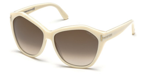 Tom Ford Sunglasses FT0317 25G Ivory 61-15-140 - Elite Eyewear Studio