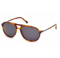 Tom Ford Sunglasses TF 0255 53A Blonde Havana 60-15-140