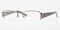 Anne Klein 9124 Eyeglasses 576 Shiny Lt. Br (5218)