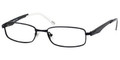 FOSSIL CARLO Eyeglasses 0RX1 Blk Satin 52-17-140