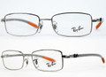 Ray Ban Eyeglasses RB 8401 2501 Silver 51-17-140