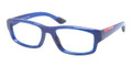  PRADA SPORT Eyeglasses PS 02EV OAI1O1 Blue 52MM