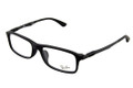  Ray Ban RX 7017F Eyeglasses 2477 Matte Blk 54-17-145