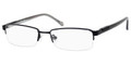 FOSSIL MARCO Eyeglasses 0RX1 Blk Satin 52-17-140