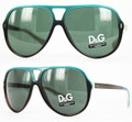 D&G Sunglasses DD 3065 1971/71  Turqouise/ Whine Red/Beige 60MM