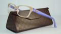 GUCCI 3151 Eyeglasses 0RLW Lilac & Beige 53-15-135