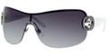 Gucci 2890/S Sunglasses 06XLPT Dark Ruthenium Wht (9901)
