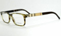 Burberry BE2162 Eyeglasses 3611 Striped Green 53-17-140