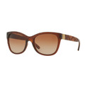 Burberry BE 4219 Sunglasses 358313 Matte Brown 56-19-140