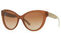 Burberry BE 4220 Sunglasses 357513 Matte Brown 56-17-140