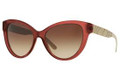 Burberry BE 4220F Sunglasses 357613 Matte Red 56-17-140