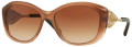 Burberry BE 4208QF Sunglasses 317313 Brown Gradient 57-16-135