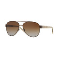 Burberry BE 3084 Sunglasses 1212T5 Brushed Brown 57-14-140