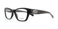 Coach HC 6070 Eyeglasses 5346 Black /Whip Snake Frog 51-17-135