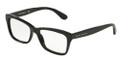 Dolce & Gabbana DG 3215 Eyeglasses 501 Black 54-16-140