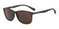 Emporio Armani EA 4074 Sunglasses 550373 Matte Brown 56-17-140