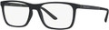 Giorgio Armani AR 7104 Eyeglasses 5063 Black Rubber 55-17-145